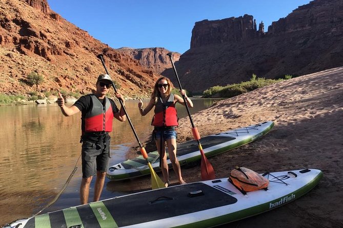 Flatwater Fun: Stand Up Paddleboarding on the Colorado River - A quiet Colorado River route beneath Arches