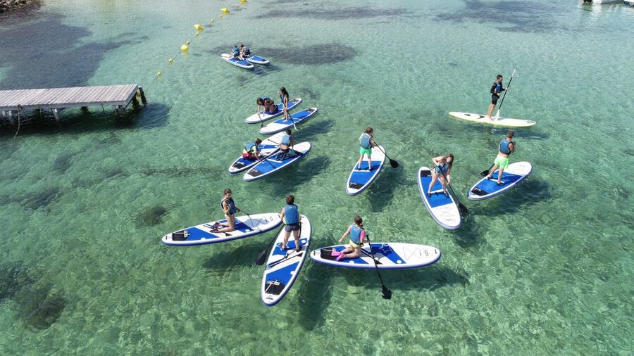 Fornells Bay: 2-Hour Stand-Up Paddle Excursion - Paddling past La Mola and Cala Salada