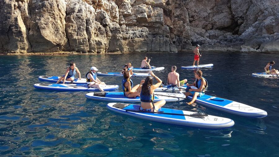 Fornells Bay: 2-Hour Stand-Up Paddle Excursion - Coastal villages from a quieter angle