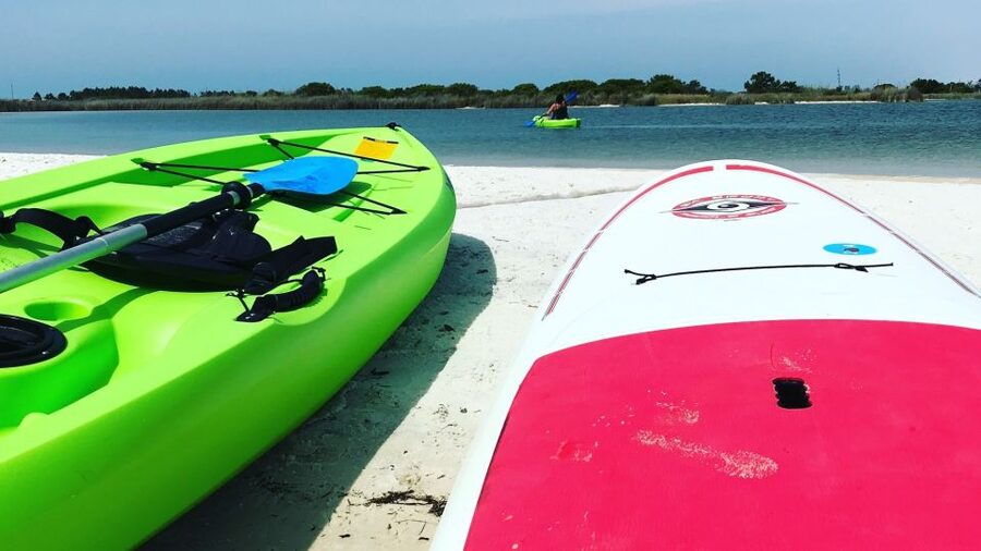 Fort Walton Beach: Paddle Board Rental - How much time you really get for $35