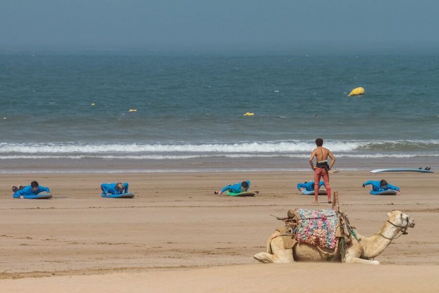 From Marrakesh: Essaouira Surfing Day Trip - The second lesson: turning a first ride into better control