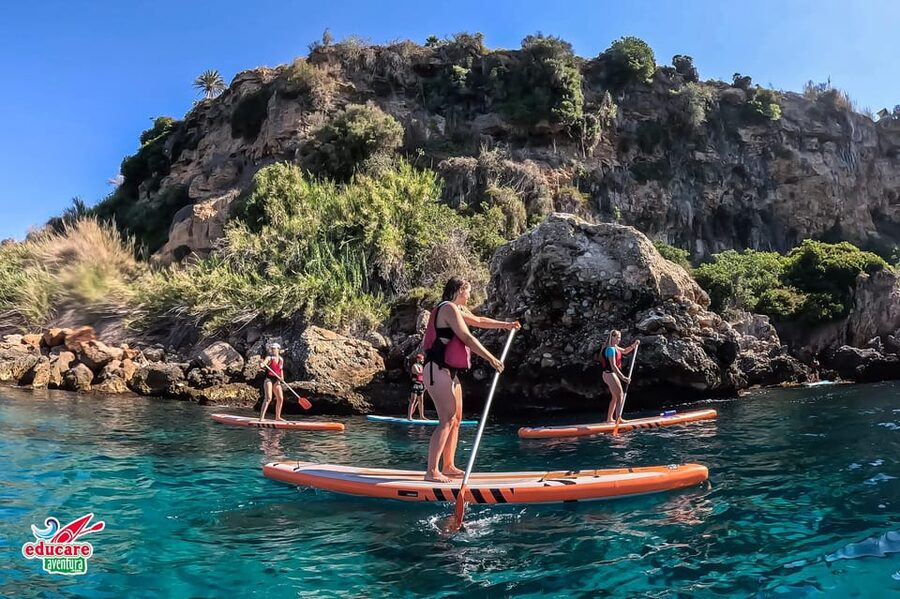 From Nerja: Guided Paddle Surf Cliffs and Maro Waterfall - What happens when the sea is rough