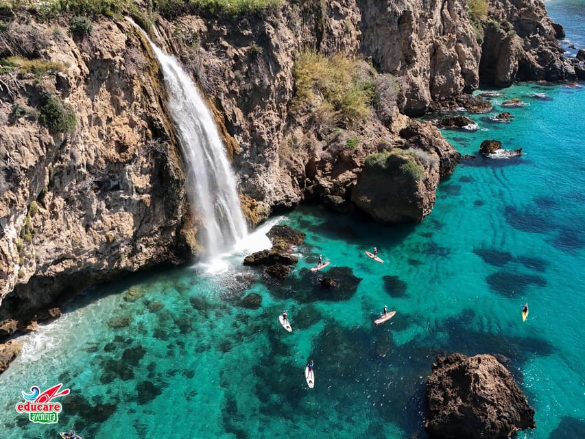 From Nerja: Guided Paddle Surf Cliffs and Maro Waterfall - Following the Maro-Cerro Gordo cliffs