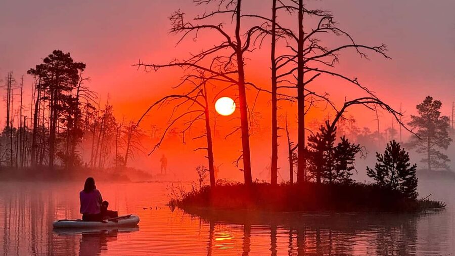 From Riga: Sunrise SUP Tour at Cenas Tīrelis - Key points at a glance