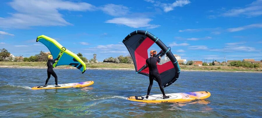 Frontignan Plage: Wing Surfing Lesson - First Steps on Land Before You Touch the Water