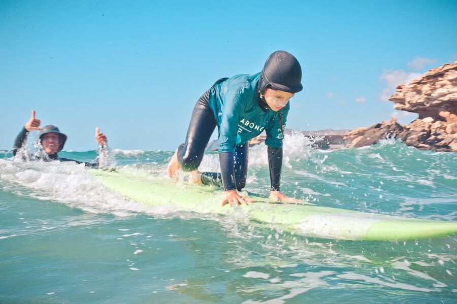 Fuerteventura: Kids and Family Surfing Lesson - Equipment that makes the first attempt easier
