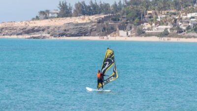 Windsurfing Taster in Costa Calma Bay!