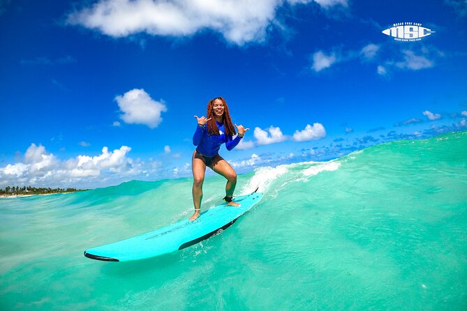 Full-Day Surf Camp in Punta Cana –Lessons, Beach Time & Adventure - Returning to the water after the break