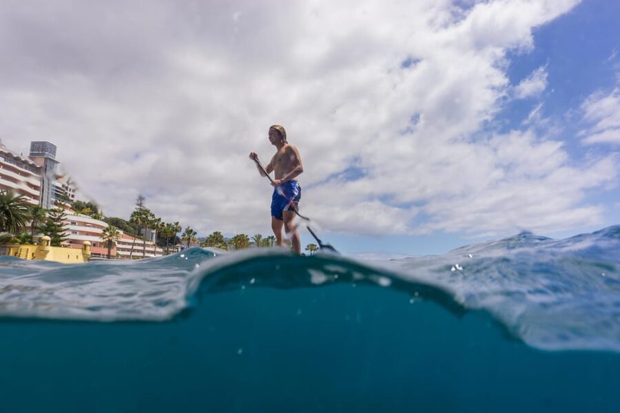 Funchal: SUP Rental or Guided tour with snorkeling - What the SUP time feels like