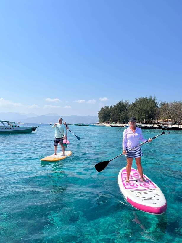 gili sunrise Stand-up paddle boarding or kayaking (droneshot - Timing, Cancellation, and Booking Flexibility