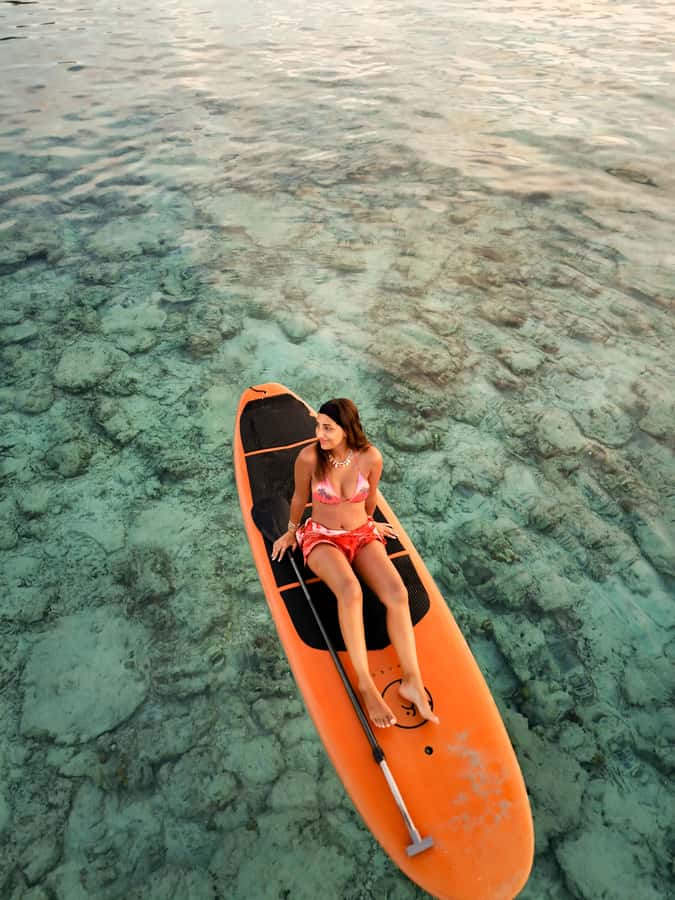 Gili Trawangan: Stand-Up Paddle with Drone Shot & Guide - Meeting at Pongkor and getting ready