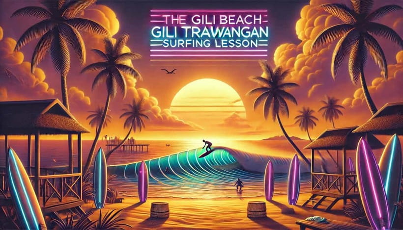 Gili Trawangan: Surf Course for Beginners & Advanced - Key points at a glance