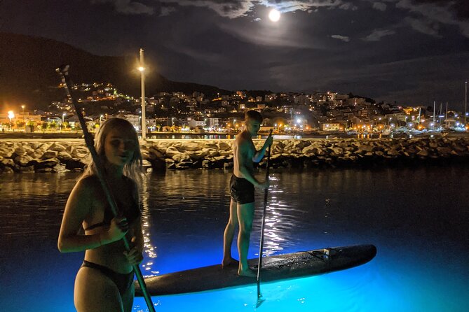 Glowing Stand-Up Paddle Experience in Split - Sunset on the sea