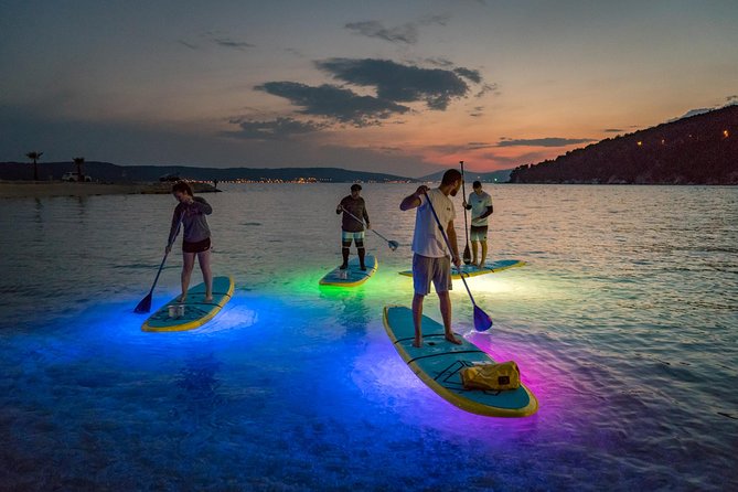 Glowing Stand-Up Paddle Experience in Split - The first lesson: balance before the sunset paddle