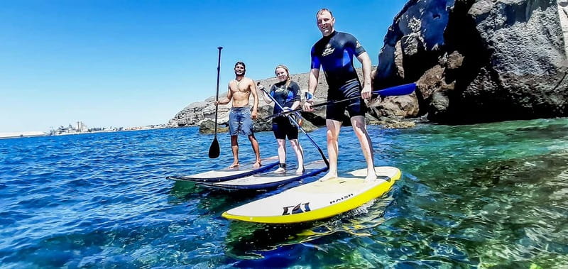 Gran Canaria: Stand-Up Paddle Lesson & Snorkeling Tour - Why paddleboarding works well in Gran Canaria