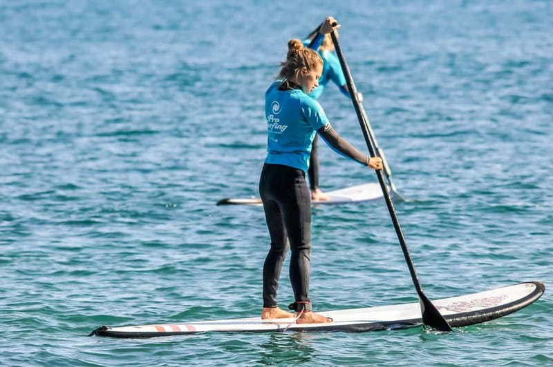 Gran Canaria: Stand-Up Paddle Lesson & Snorkeling Tour - The beach lesson: your first hour on the board