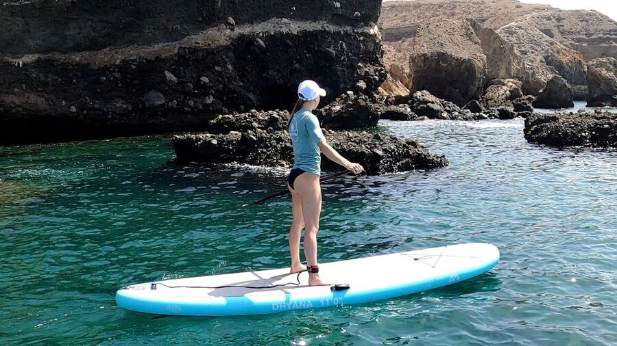 Gran Canaria : Stand Up Paddle (SUP) Tour - Returning to the beach without sore muscles