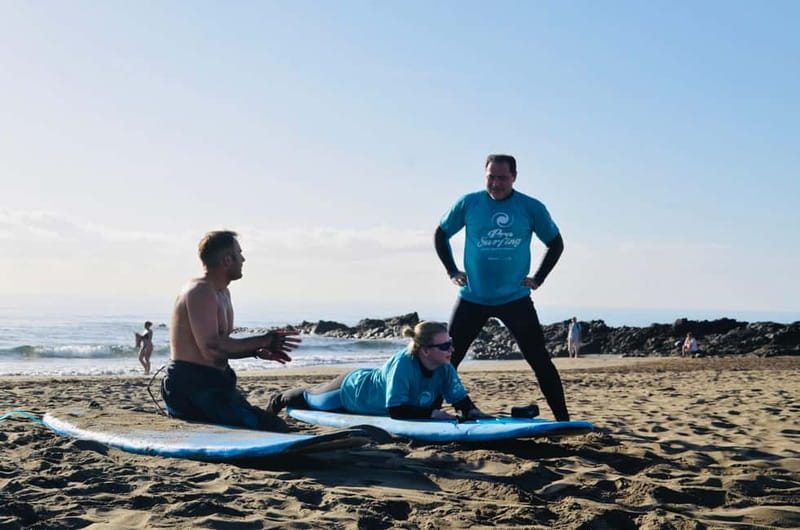 Gran Canaria: Surfing Lesson with Transfers - How the coaching works in the water