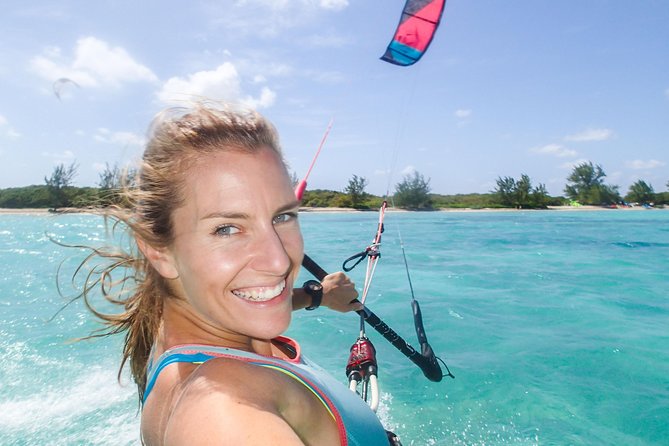 Grand Cayman Kitesurf Gear Rental - Riding at Barkers Beach in West Bay