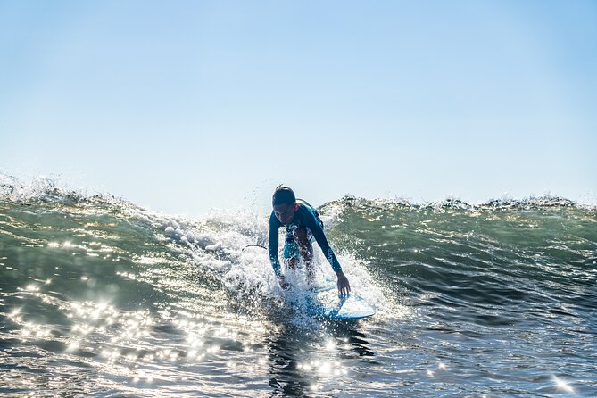 Group Guided Surfing Lesson in Tahiti - What happens on the black-sand beach
