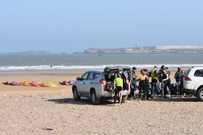 Group Kitesurf Lesson - Starting on Essaouira’s windy beach