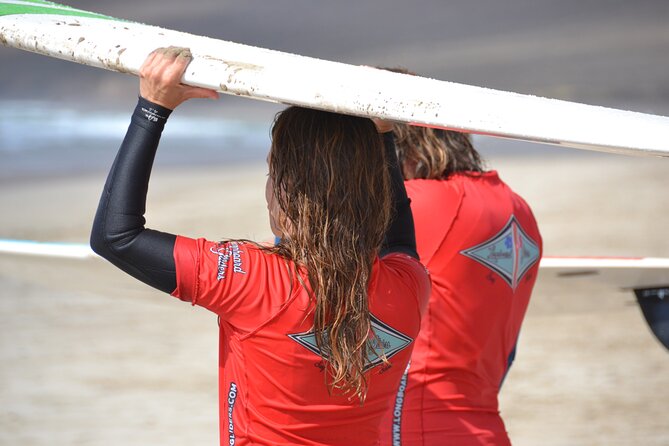 Group Longboard Surf Lesson in Lanzarote - Why this Famara surf lesson feels different