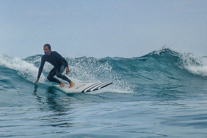 Group Longboard Surf Lesson in Lanzarote - White-water practice without skipping the basics