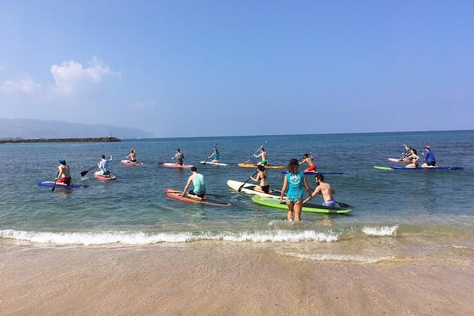 Group Stand Up Paddle Lesson and Tour - Haleiwa Bay brings the first open-water views
