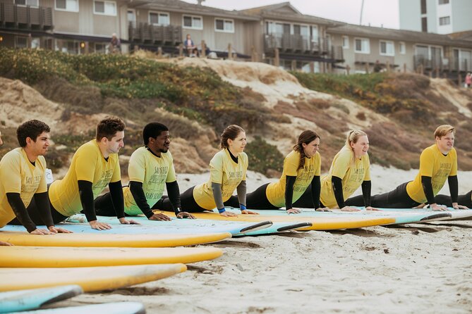 Group Surf Lesson - The water session: learning to catch a wave
