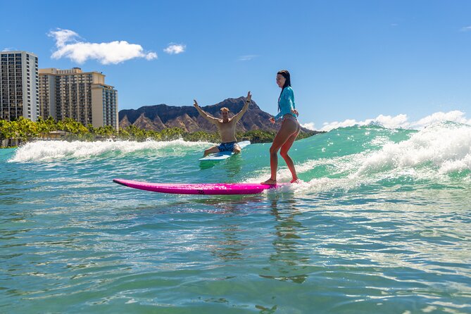 Group Surf Lesson in the Heart of Waikiki - Why the small-group promise matters