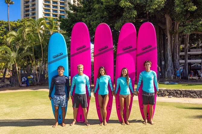 Group Surf Lesson in the Heart of Waikiki - The instructors make the difference