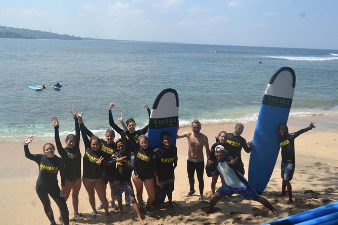 Group Surf Lesson Senggigi Lombok - Reading the surf area before you paddle out