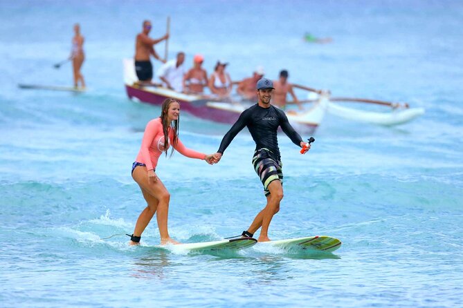 Group Surf Lesson with Videos and Photos - Who will get the most from this lesson