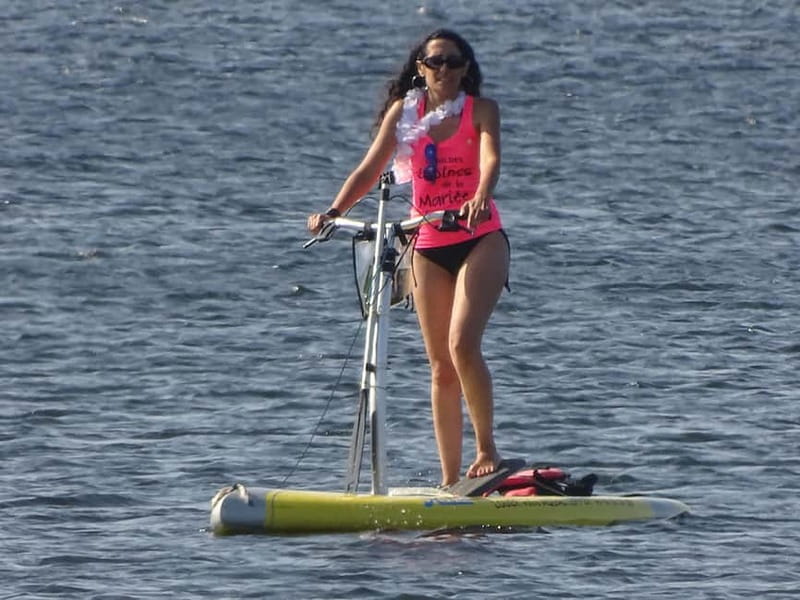 Gruissan: aquastepper rental (a mix of paddleboarding and stepper) - An hour of movement, laughter, and water