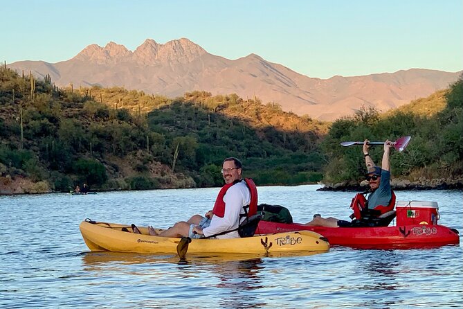 Guided 2.5 Hours Kayaking & Paddle Boarding on Saguaro Lake - Getting started at 1:00 pm