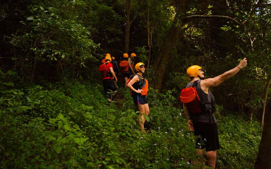 Guided Hike and Kayak or SUP River Tour w/ Transfer - Paddling the Iguaçu River