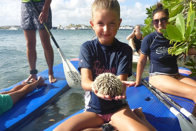 Guided paddleboarding (SUP) mangrove ECO tour for beginners - Starting at Spanish Water with a beginner lesson