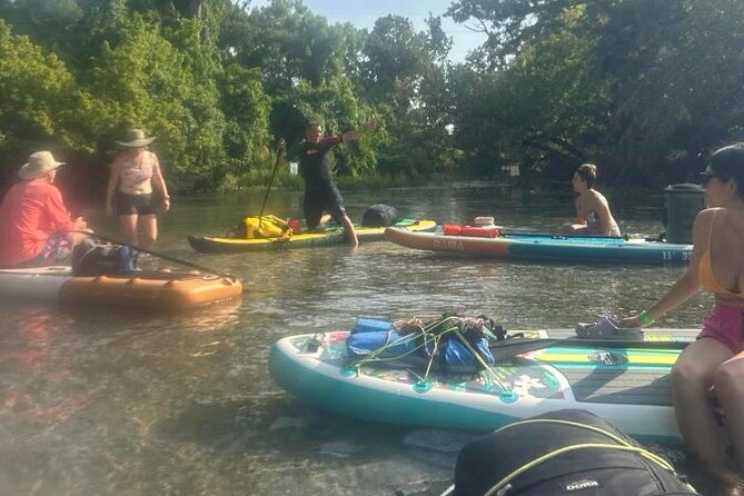 Guided Stand Up Paddleboard Tour of San Marcos River - Practice first, then head onto the water