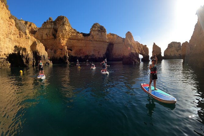Guided SUP Caves Tour in Lagos – Ponta da Piedade | Small Group - Choosing the right board for adults and children