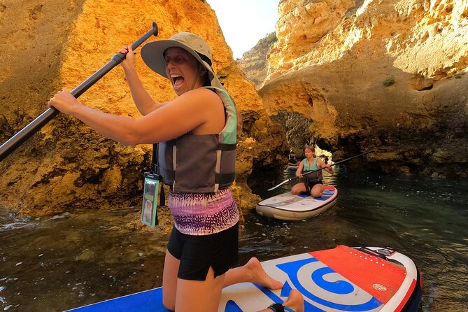 Guided SUP Caves Tour in Lagos – Ponta da Piedade | Small Group - Price and what you receive for $62.48