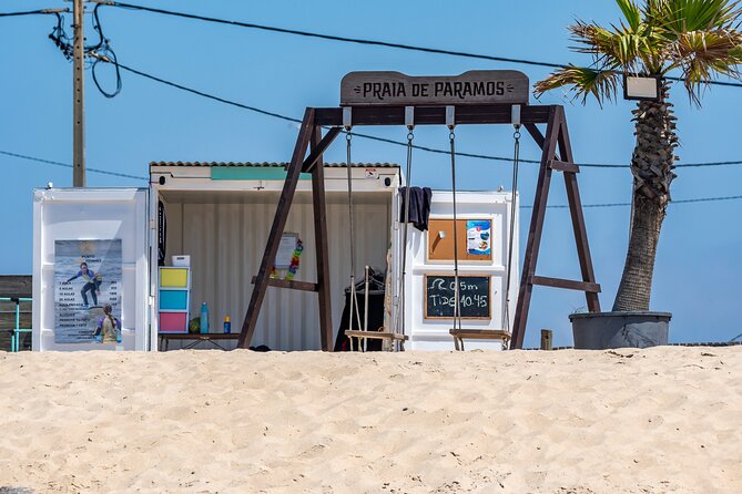 Guided surf tours from Porto city to the beach - Andreia’s coaching style and the school atmosphere