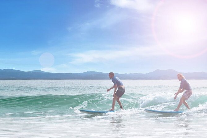 Half Day Guided Surf Lesson in Byron Bay - The first lesson: safety before standing up