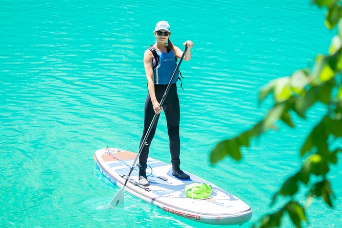 Half-Day Private SUP along Soca River - Paddling the Soča’s Quiet Green Water