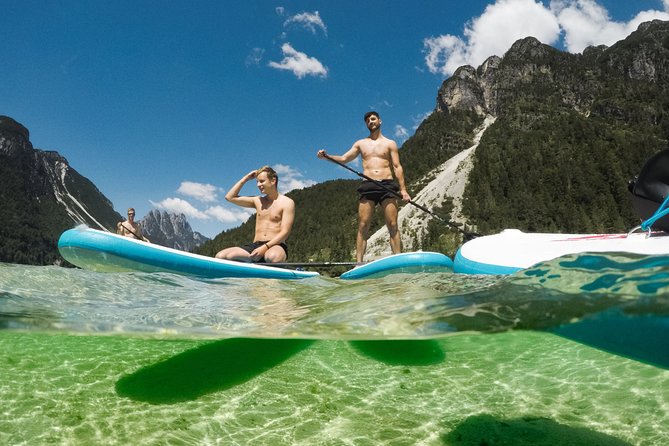 Half Day Stand-up Paddle Boarding (SUP) trip on Lake Predil - Key points at a glance