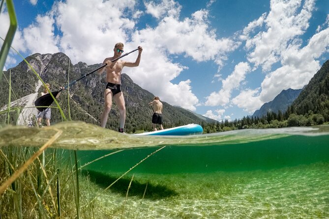 Half Day Stand-up Paddle Boarding (SUP) trip on Lake Predil - Equipment, safety, and comfort