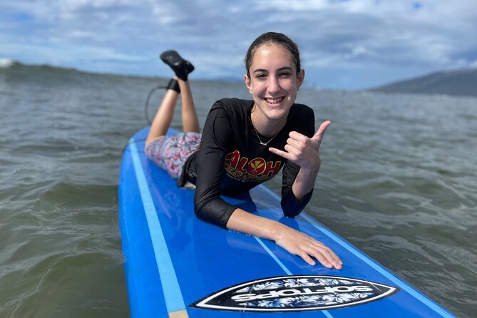 Hawaiian-owned and Operated Surf Lessons in Kihei, Maui - Photos and Video During the Lesson