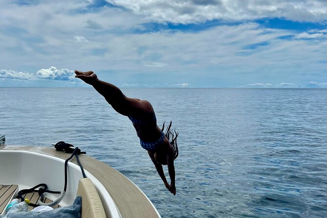 HD Private Boat Tour from Funchal – Swim, Paddle, Snorkel&Relax - Swimming, snorkeling, and paddleboarding