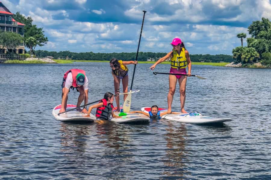 Hilton Head: Family Paddleboarding Adventure - Why Shelter Cove works for a first paddleboard lesson