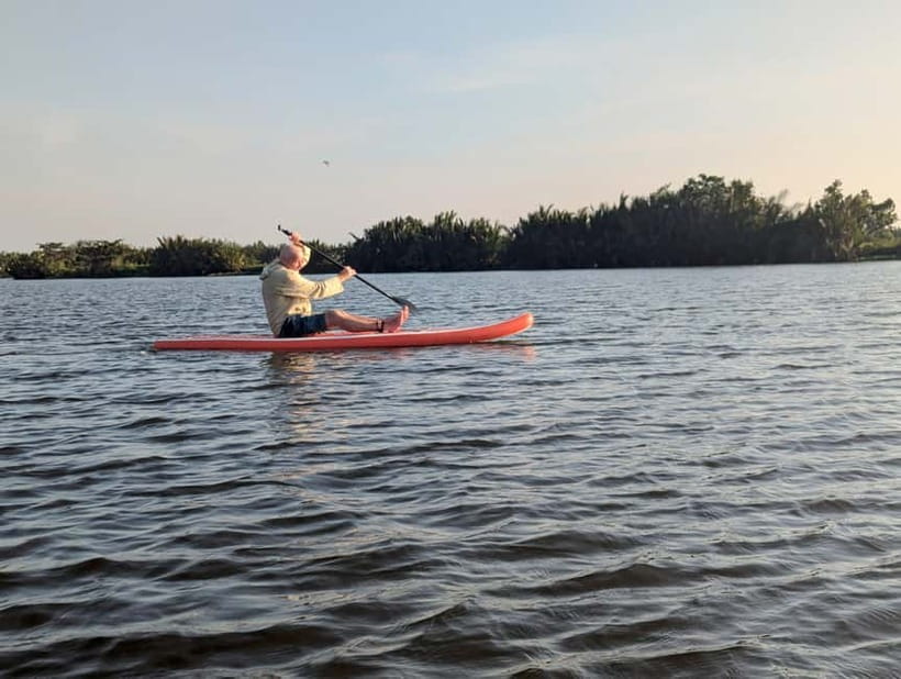 Hoi An: Stand-Up Paddleboard SUP, the Best Sunset Experience - Two hours through Hoi An’s quieter waterways