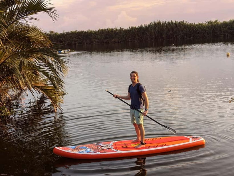 Hoi An: Stand-Up Paddleboard SUP, the Best Sunset Experience - Weather can change the plan
